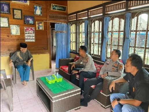 Silaturahmi di Tanah Abang, Kapolsek Bahas Peran Tokoh Adat Menjaga Keharmonisan