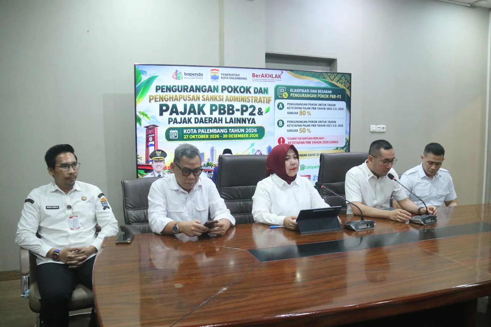 Data Bapenda Catat Pokok dan Denda PBB-P2 IGM Rp2,3 Miliar